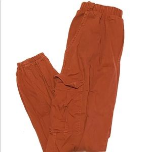 rust cargo pants